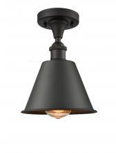  516-1C-OB-M8-LED - Smithfield - 1 Light - 7 inch - Oil Rubbed Bronze - Semi-Flush Mount