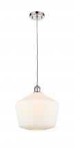  516-1P-PN-G651-12 - Cindyrella - 1 Light - 12 inch - Polished Nickel - Cord hung - Mini Pendant