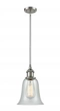  516-1S-SN-G2812-LED - Hanover - 1 Light - 6 inch - Brushed Satin Nickel - Mini Pendant