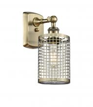  516-1W-AB-M18-AB - Nestbrook - 1 Light - 5 inch - Antique Brass - Sconce