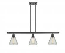  516-3I-OB-G275-LED - Conesus - 3 Light - 36 inch - Oil Rubbed Bronze - Cord hung - Island Light