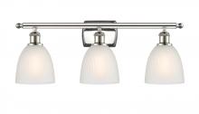  516-3W-PN-G381-LED - Castile - 3 Light - 26 inch - Polished Nickel - Bath Vanity Light