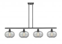  516-4I-OB-G247-LED - Gorham - 4 Light - 48 inch - Oil Rubbed Bronze - Cord hung - Island Light