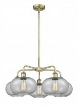  516-5CR-AB-G247 - Gorham - 5 Light - 28 inch - Antique Brass - Chandelier