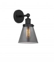  616-1W-BK-G63 - Cone - 1 Light - 6 inch - Matte Black - Sconce