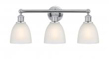  616-3W-PC-G381 - Castile - 3 Light - 24 inch - Polished Chrome - Bath Vanity Light