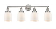  616-4W-SN-G51 - Bell - 4 Light - 32 inch - Brushed Satin Nickel - Bath Vanity Light