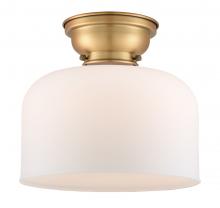  623-1F-BB-G71-L - Bell - 1 Light - 12 inch - Brushed Brass - Flush Mount