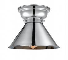  623-1F-PC-M10-PC-LED - Briarcliff - 1 Light - 10 inch - Polished Chrome - Flush Mount