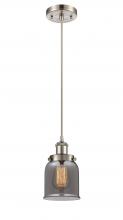  916-1P-SN-G53-LED - Bell - 1 Light - 5 inch - Brushed Satin Nickel - Cord hung - Mini Pendant