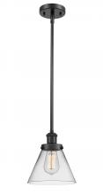 Innovations Lighting 916-1S-BK-G42-LED - Cone - 1 Light - 8 inch - Matte Black - Mini Pendant