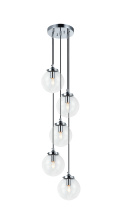 Matteo Lighting C63005CHCL - The Bougie Chrome Pendant