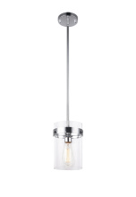 Matteo Lighting C78401CH - Zale Chrome Pendant