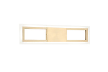 Matteo Lighting S02518AG - Valance Aged Gold Brass Wall Sconce