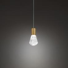  PD-40106-AB - Plum Mini Pendant Light