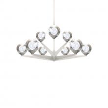  PD-82027-SN - Double Bubble Chandelier Light