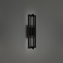  WS-W78520-27-BK - Gander Outdoor Wall Sconce Light