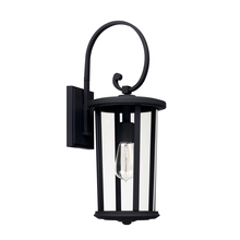  926711BK - 1 Light Outdoor Wall Lantern