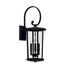  926731BK - 3 Light Outdoor Wall Lantern