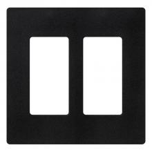  SC-2-MN - SATIN COLOR 2-GANG WALLPLATE MIDNIGHT