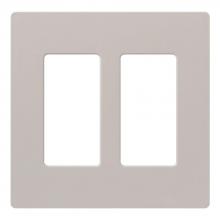  SC-2-TP - SATIN COLOR 2-GANG WALLPLATE TAUPE