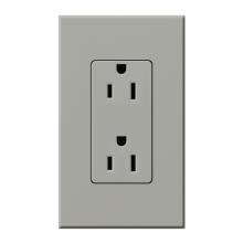  NTR-15-GR - NOVA T RECEPTACLE GRAY