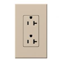  NTR-20-TP - NOVA T RECEPTACLE 20AMP TAUPE