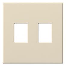  VWP-2-LA - VAREO WALLPLATE 2GNG LIGHT ALMOND