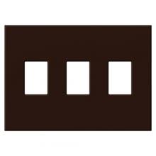  VWP-3-BR - VAREO WALLPLATE 3GNG BROWN