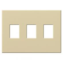  VWP-3-IV - VAREO WALLPLATE 3GNG IVORY