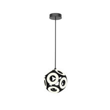  CH51818-BK - Magellan 18-in Black LED Chandelier