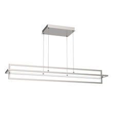  LP16248-BN - Mondrian 48-in Brushed Nickel LED Linear Pendant