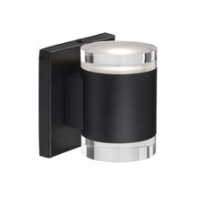  601431BK-LED - Norfolk 5-in Black LED Wall Sconce