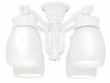  99088 - Casablanca Outdoor Four-Light Snow White Fixture