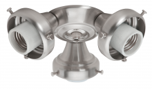  99136 - Hunter Three-Light Brushed Nickel Fitter