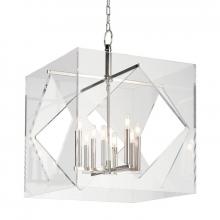  5924-PN - 8 LIGHT CHANDELIER