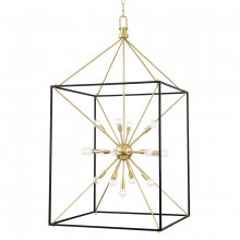  8927-AGB/BK - 25 LIGHT CHANDELIER