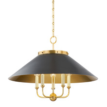  MDS1403-AGB/DB - 5 LIGHT CHANDELIER