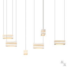  401349-LED-STND-86-ZM0562 - Stacks 6-Light LED Pendant