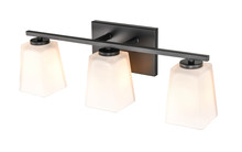  293-MB - 3-Light Vanity Matte Black