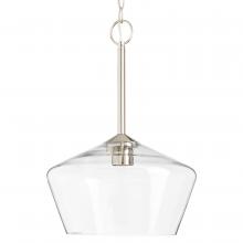  55201-PN - Morbelle 1-Light Pendant Light Polished Nickel