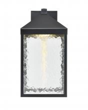  72201-PBK - Aaron Outdoor Wall Sconce LED Powder Coated Black