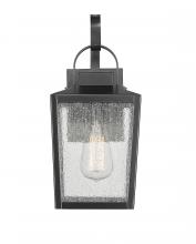  42652-PBK - Devens 1-Light Outdoor Wall Sconce Powder Coated Black