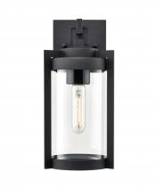  91501-TBK - Ellway 1-Light Outdoor Wall Sconce Textured Black