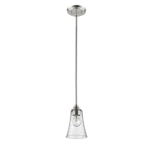  1461-SN - Natalie 1-Light Mini-Pendant light Satin Nickel