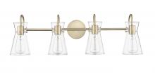  21004-MG - Camellia 4-Light Vanity Modern Gold