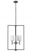  96004-MB - Luxx 4-Light Pendant light Matte Black