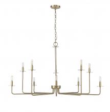  12510-MG - Marceline 1 - Light Chandelier Ceiling Light Modern Gold