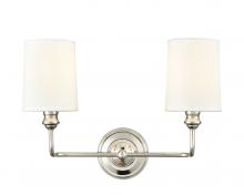  99802-PN - Leena 2-Light Vanity Polished Nickel