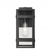  10701-PBK - Payton 1-Light Outdoor Wall Sconce Powder Coated Black